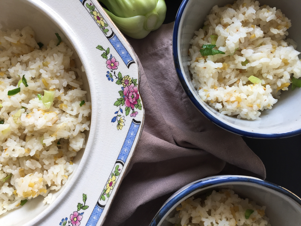Chinese ginger fried rice recipe